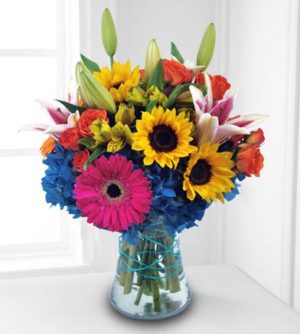 Full of Life Garden Bouquet Diamonds Treasures Chicaho Florist