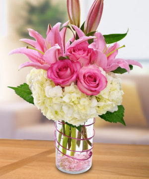 pink-roses-pink-lilies-white-hydrangeas-flower-delivery-to-chicago